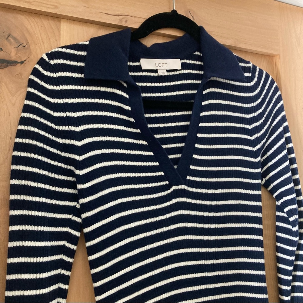 NWOT Ribbed Midi Dress - Picture 2 of 4